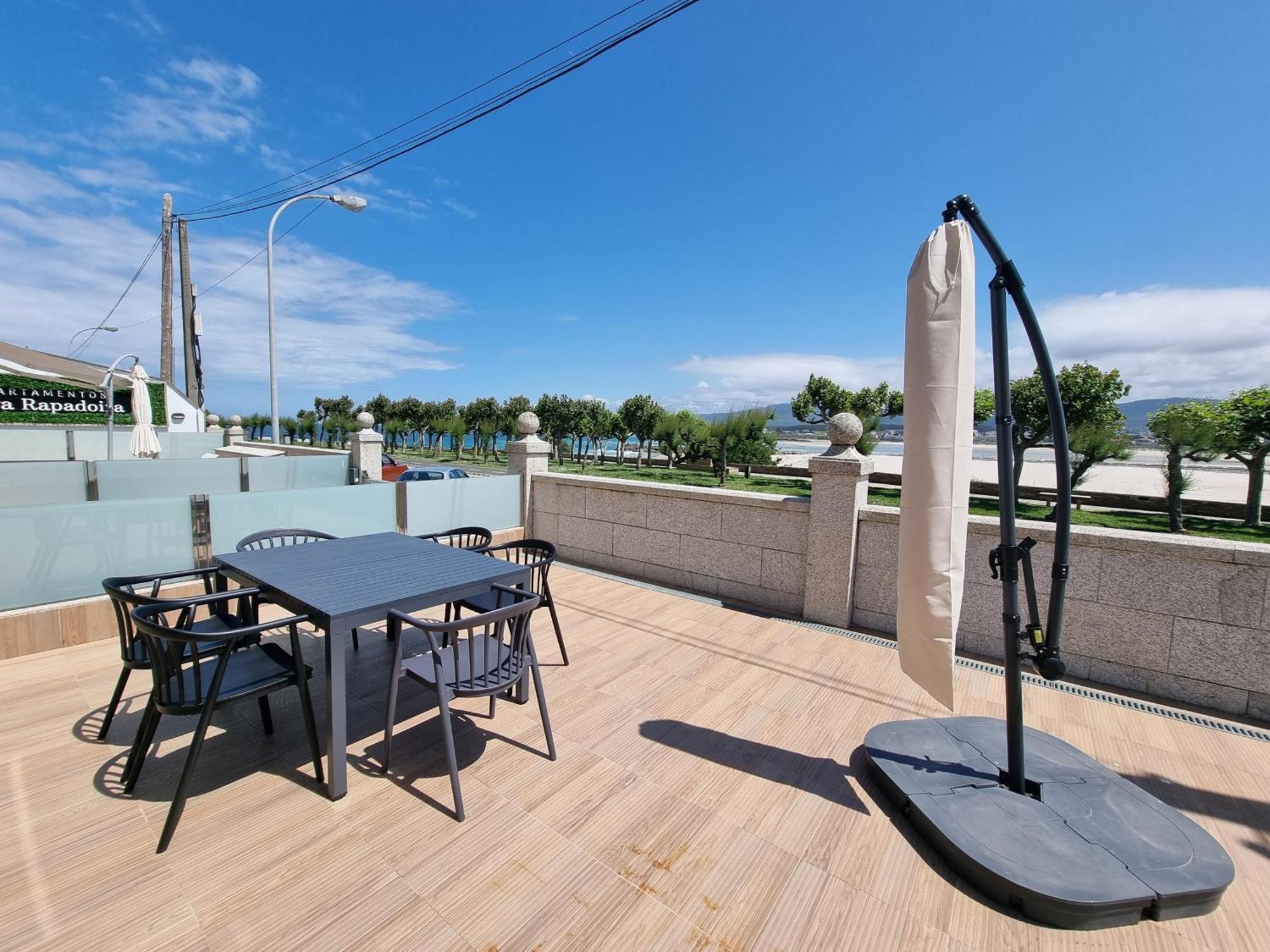 Foz Playa Rapadoira - Bajos Con Terraza Apartment Exterior foto