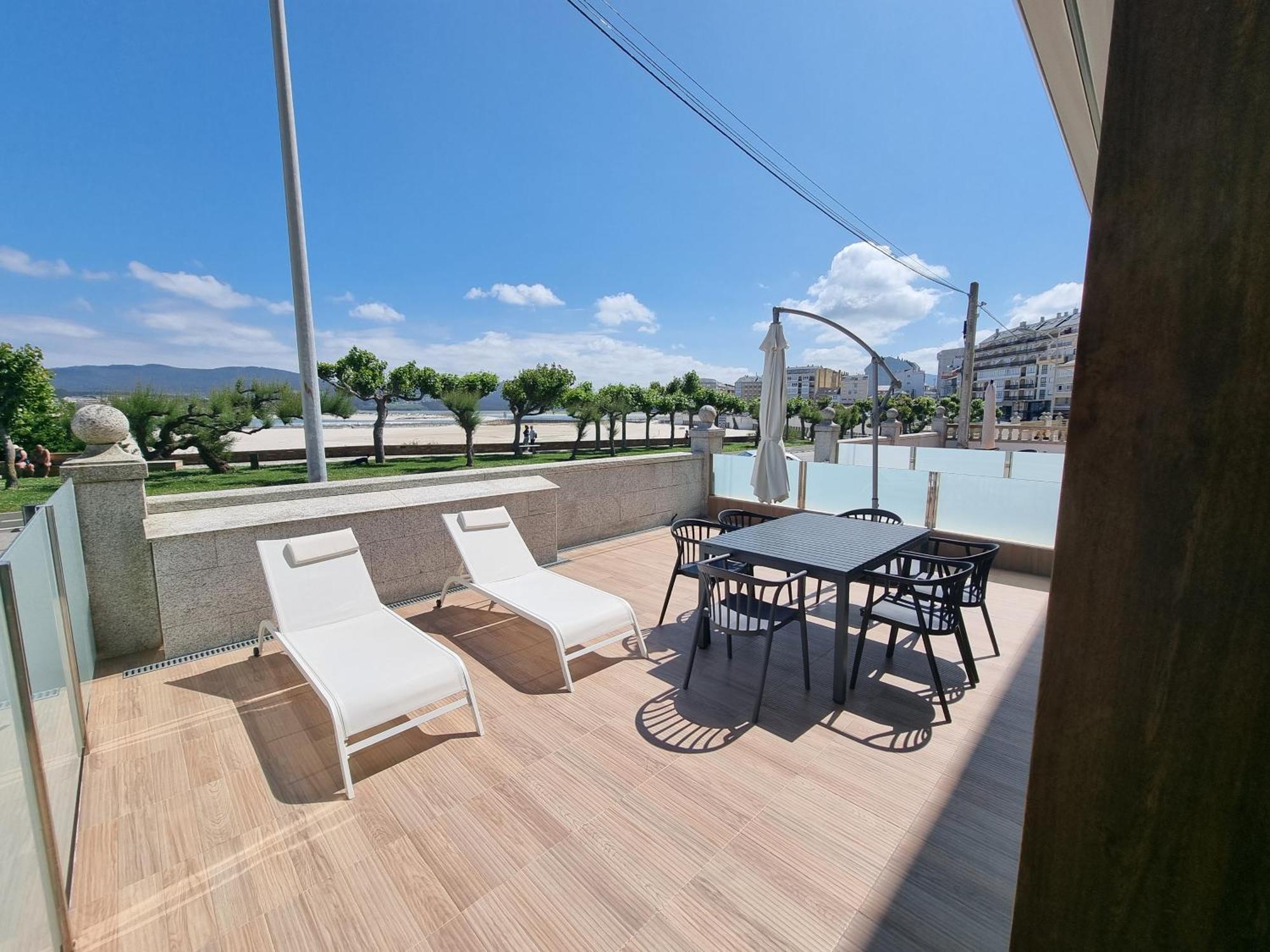 Foz Playa Rapadoira - Bajos Con Terraza Apartment Exterior foto
