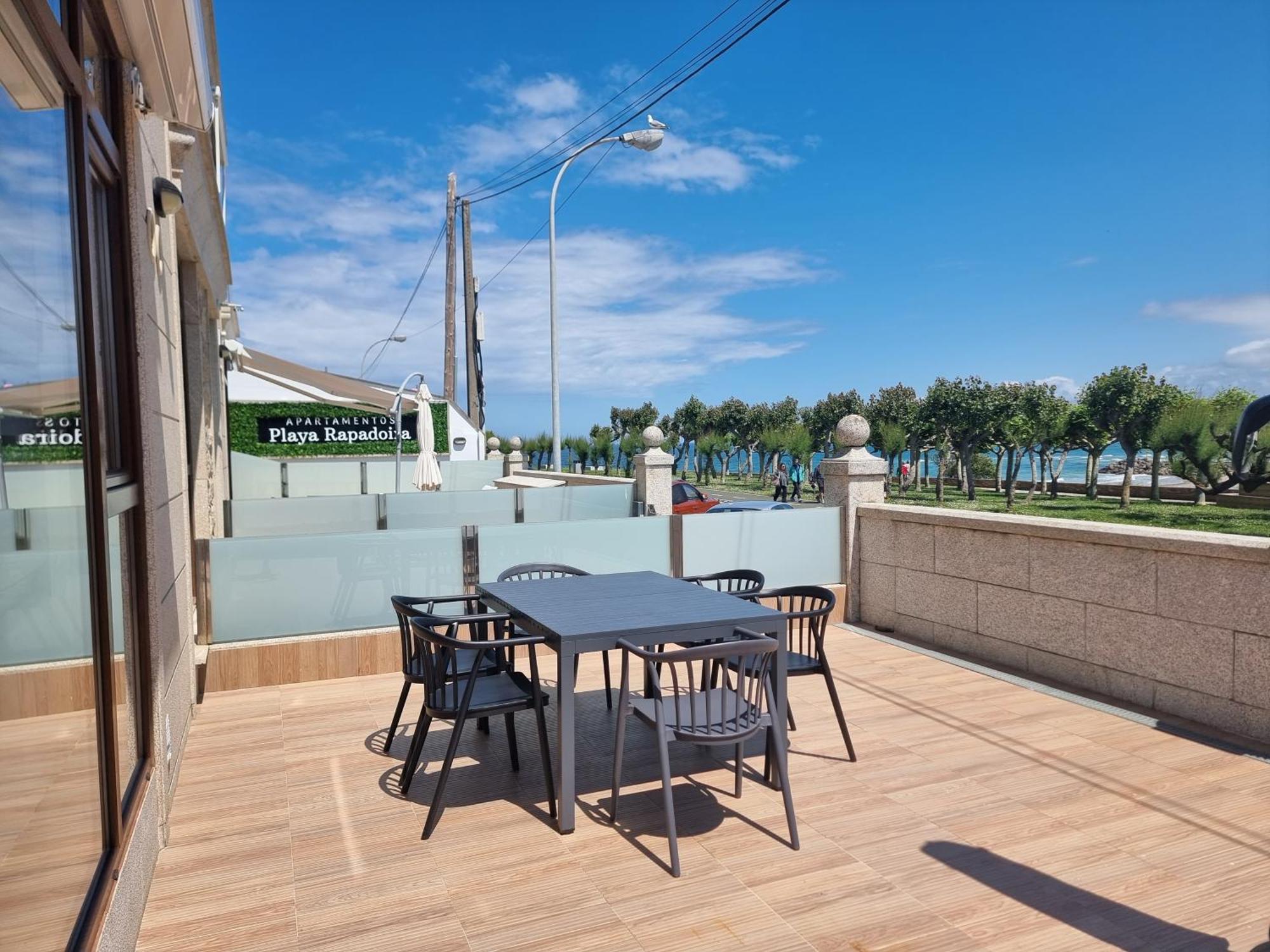 Foz Playa Rapadoira - Bajos Con Terraza Apartment Exterior foto