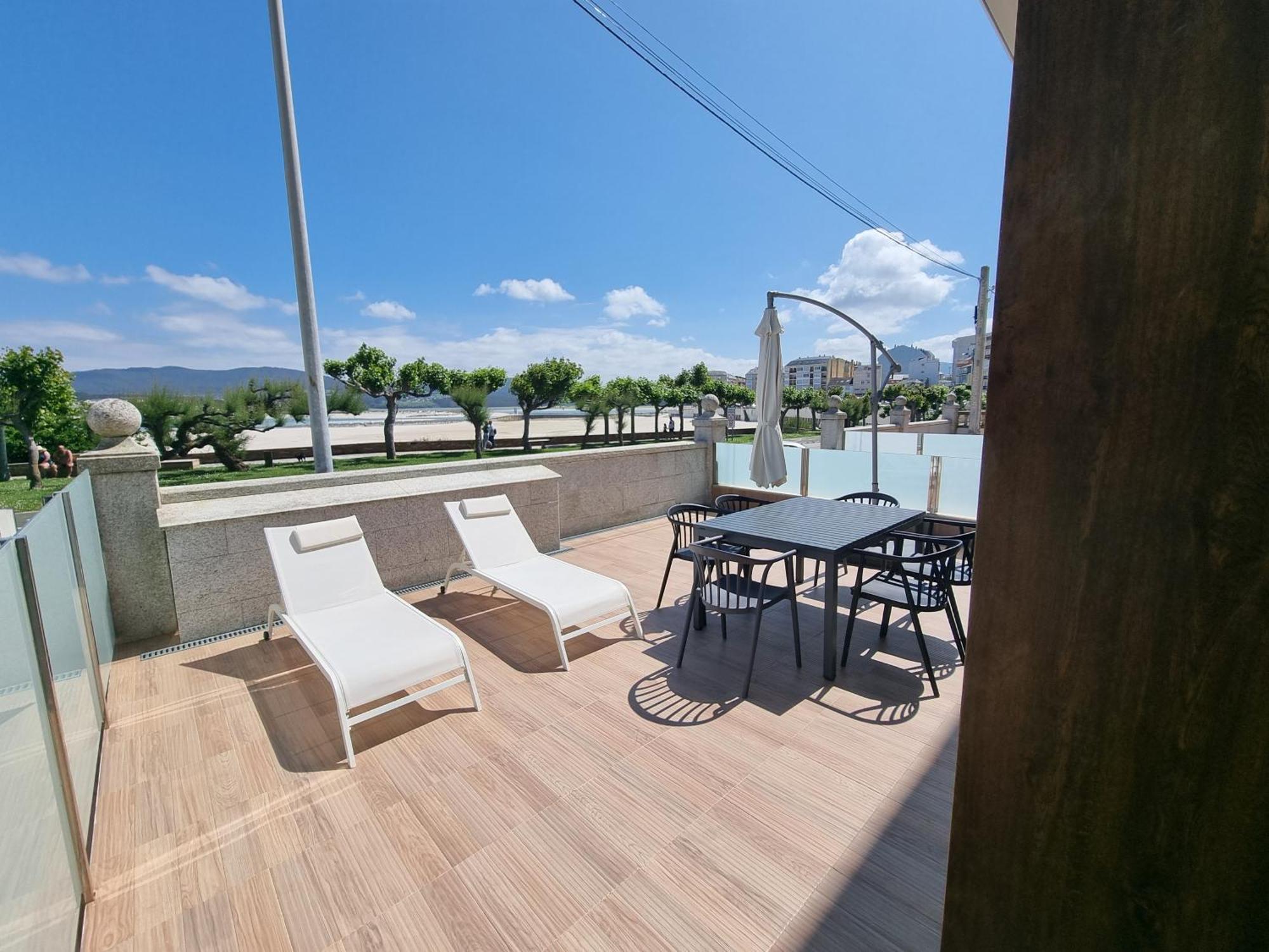 Foz Playa Rapadoira - Bajos Con Terraza Apartment Exterior foto