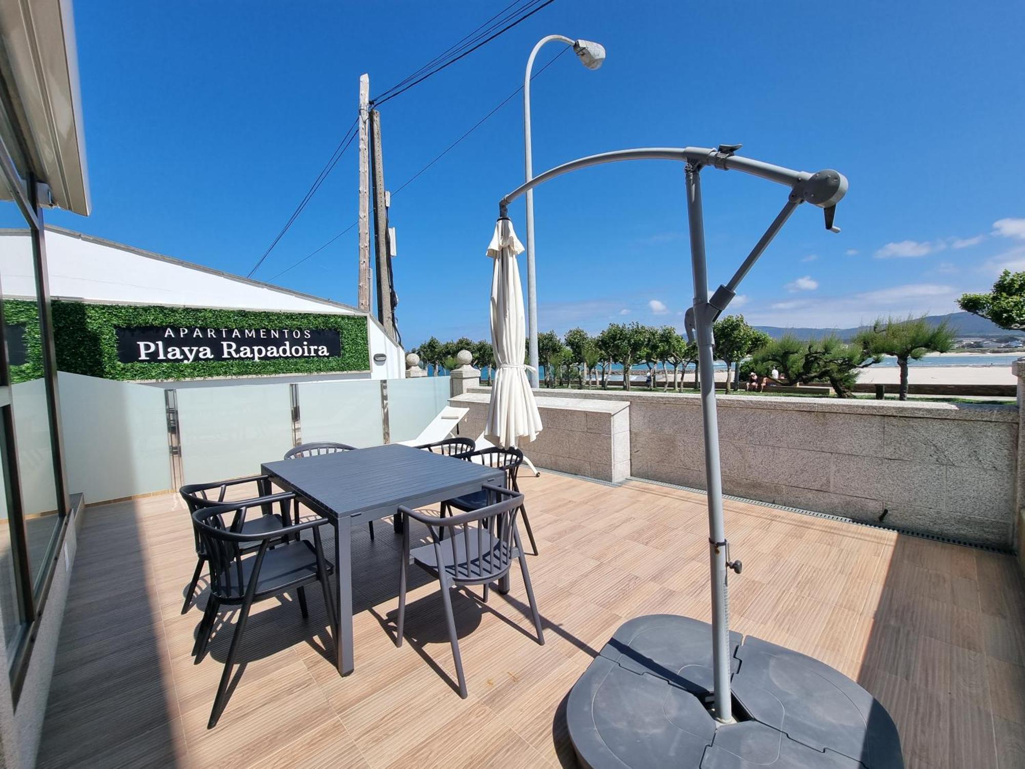 Foz Playa Rapadoira - Bajos Con Terraza Apartment Exterior foto