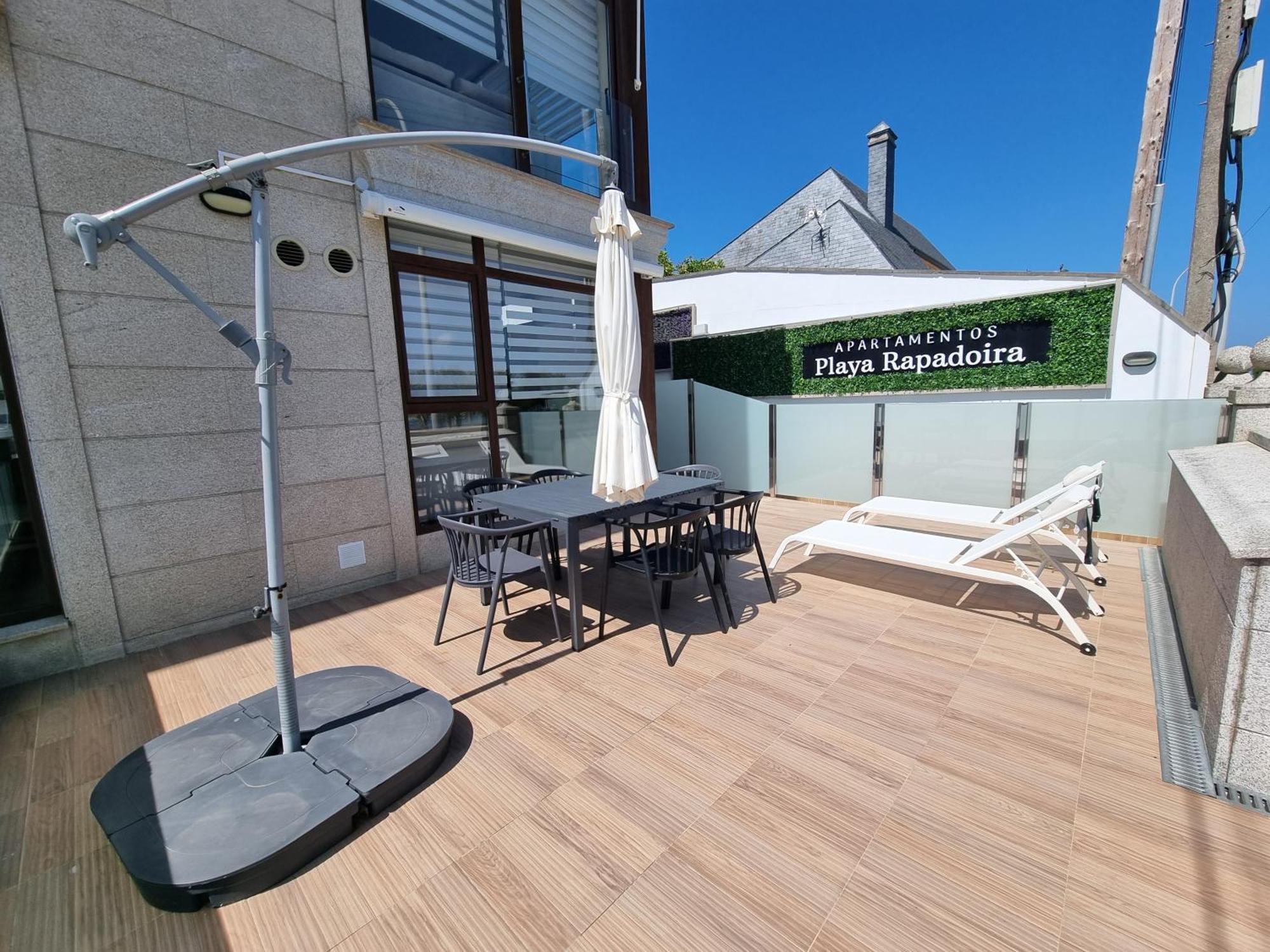 Foz Playa Rapadoira - Bajos Con Terraza Apartment Exterior foto